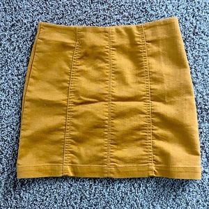 Forever 21 burnt Orange mini skirt.